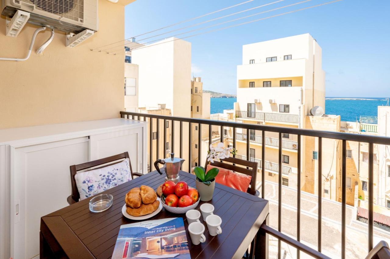 Sea Bliss Apartments With Terrace Just Off Seafront In St Paul'S Bay - By Getawaysmalta セント・ポールズ・ベイ エクステリア 写真
